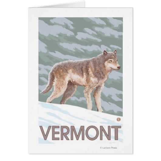 VermontWolf Scene Cards (Front)