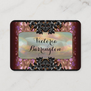 Vermothe Petal 2.5" Pearl Professional Business Card