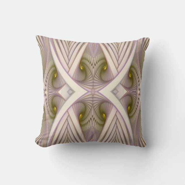 Vernal Equinox Throw Pillow (Front)