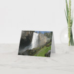 Vernal Falls I in Yosemite National Park Card