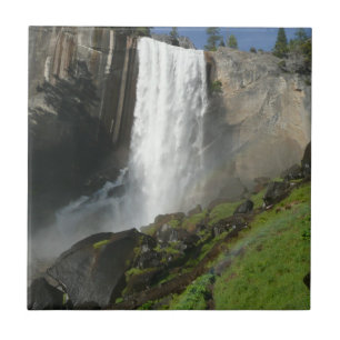 Vernal Falls I in Yosemite National Park Ceramic Tile