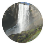 Vernal Falls I in Yosemite National Park Classic Round Sticker