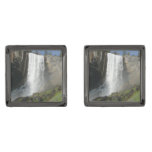 Vernal Falls I in Yosemite National Park Cufflinks