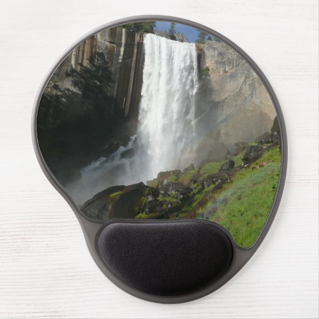 Vernal Falls I in Yosemite National Park Gel Mouse Pad (Front)