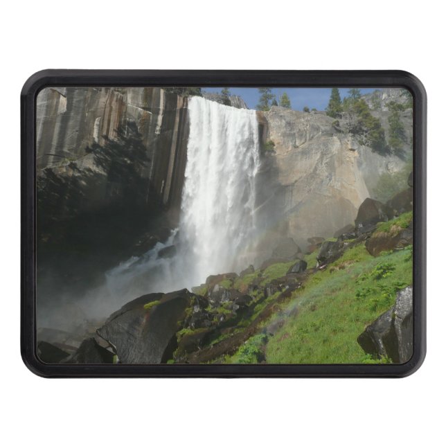 Vernal Falls I in Yosemite National Park Hitch Cover (Front)