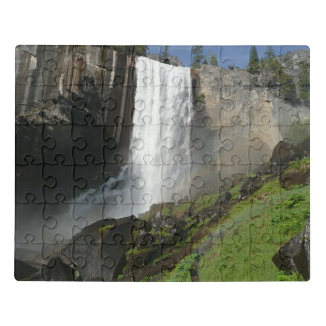 Vernal Falls I in Yosemite National Park Jigsaw Puzzle (Puzzle Horizontal)