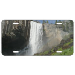 Vernal Falls I in Yosemite National Park License Plate