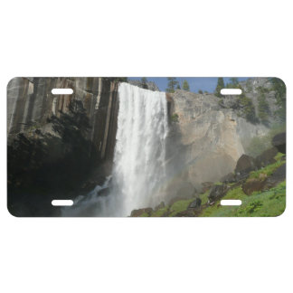Vernal Falls I in Yosemite National Park License Plate