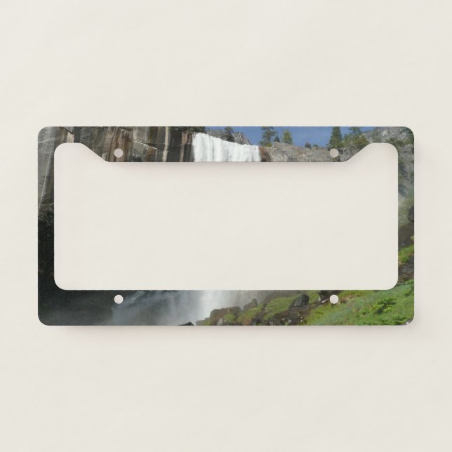 Vernal Falls I in Yosemite National Park License Plate Frame (Front)