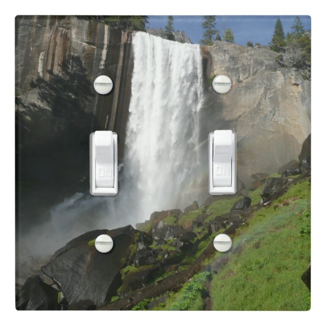 Vernal Falls I in Yosemite National Park Light Switch Cover (In Situ)