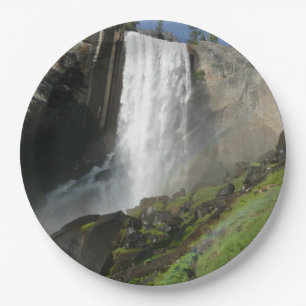 Vernal Falls I in Yosemite National Park Paper Plates