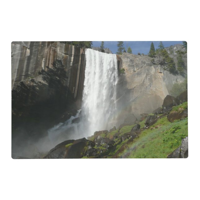 Vernal Falls I in Yosemite National Park Placemat (Front)