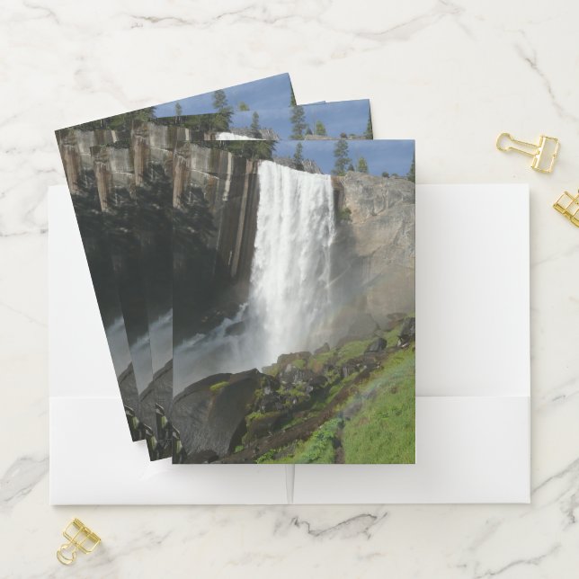Vernal Falls I in Yosemite National Park Pocket Folder (In Situ)