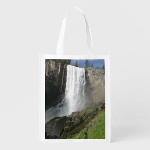 Vernal Falls I in Yosemite National Park Reusable Grocery Bag