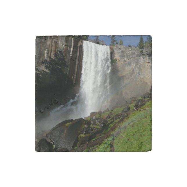 Vernal Falls I in Yosemite National Park Stone Magnet (Front)