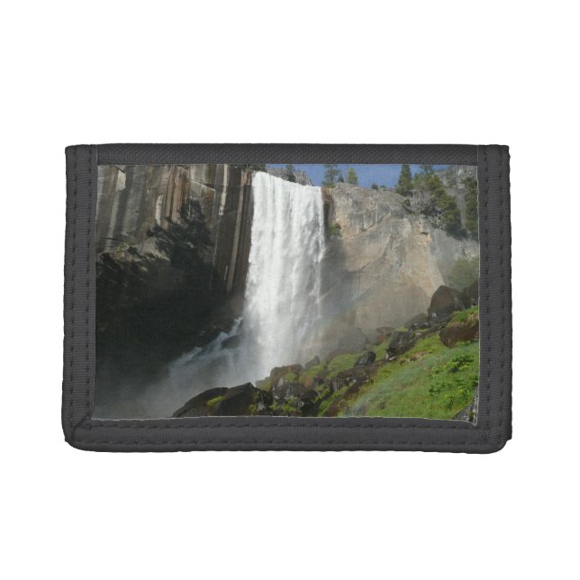 Vernal Falls I in Yosemite National Park Trifold Wallet (Front)