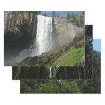 Vernal Falls I in Yosemite National Park Wrapping Paper Sheets