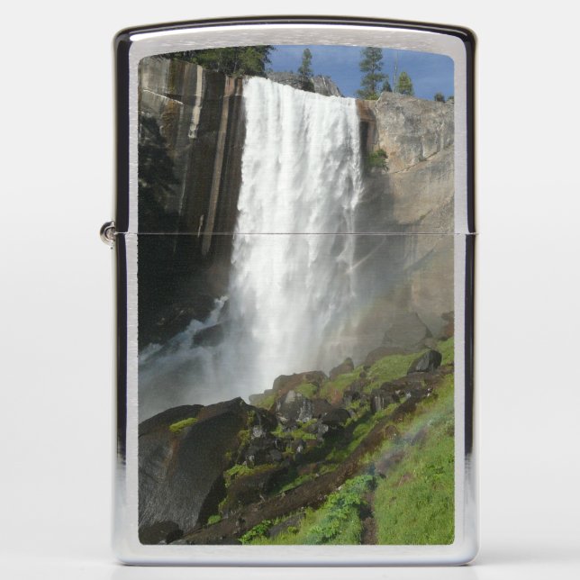 Vernal Falls I in Yosemite National Park Zippo Lighter (Front)
