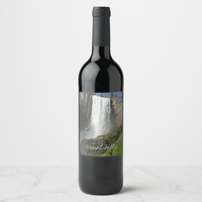 Vernal Falls I Wine Label (Front)