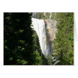 Vernal Falls II in Yosemite National Park Card