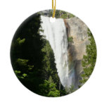 Vernal Falls II in Yosemite National Park Ceramic Ornament