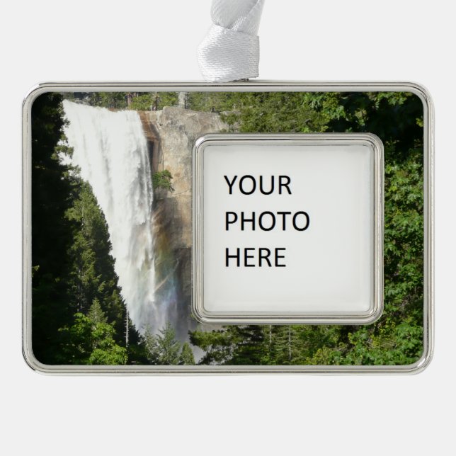 Vernal Falls II in Yosemite National Park Christmas Ornament (Front)