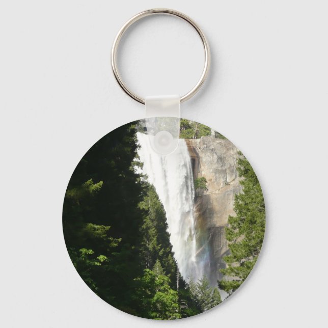 Vernal Falls II in Yosemite National Park Keychain (Front)