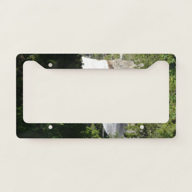 Vernal Falls II in Yosemite National Park License Plate Frame (Front)