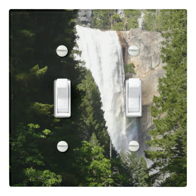 Vernal Falls II in Yosemite National Park Light Switch Cover (In Situ)