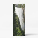 Vernal Falls II in Yosemite National Park Pillar Candle