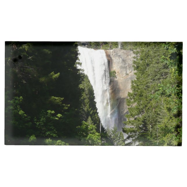 Vernal Falls II in Yosemite National Park Place Card Holder (Front)