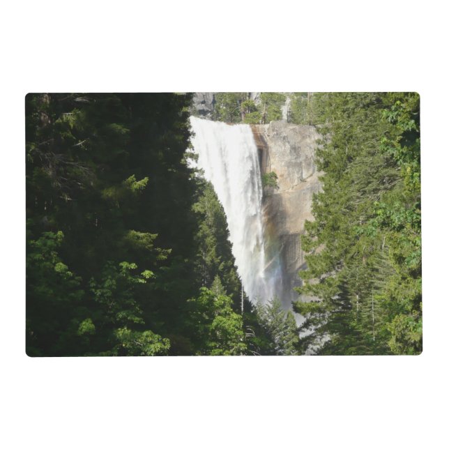 Vernal Falls II in Yosemite National Park Placemat (Front)