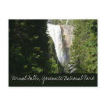 Vernal Falls II in Yosemite National Park Postcard