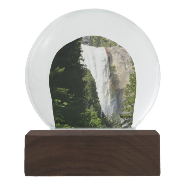 Vernal Falls II in Yosemite National Park Snow Globe (Front)