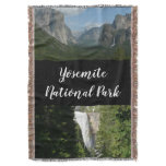 Vernal Falls II in Yosemite National Park Throw Blanket
