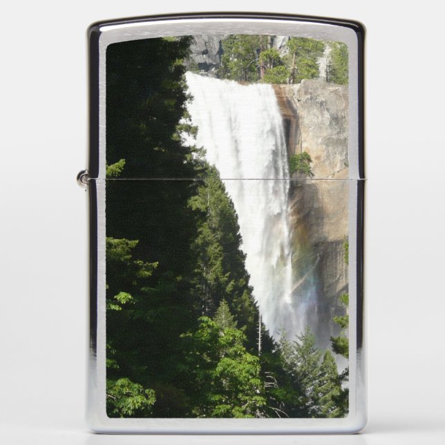 Vernal Falls II in Yosemite National Park Zippo Lighter (Front)