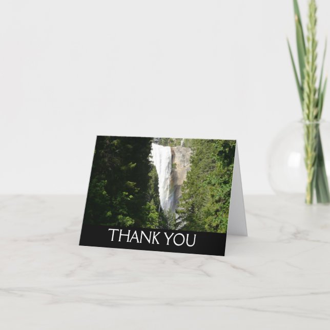 Vernal Falls II Thank You Card (Front)