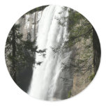 Vernal Falls III at Yosemite National Park Classic Round Sticker