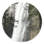Vernal Falls III at Yosemite National Park Classic Round Sticker