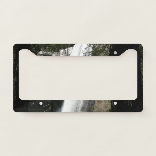Vernal Falls III at Yosemite National Park License Plate Frame (Front)