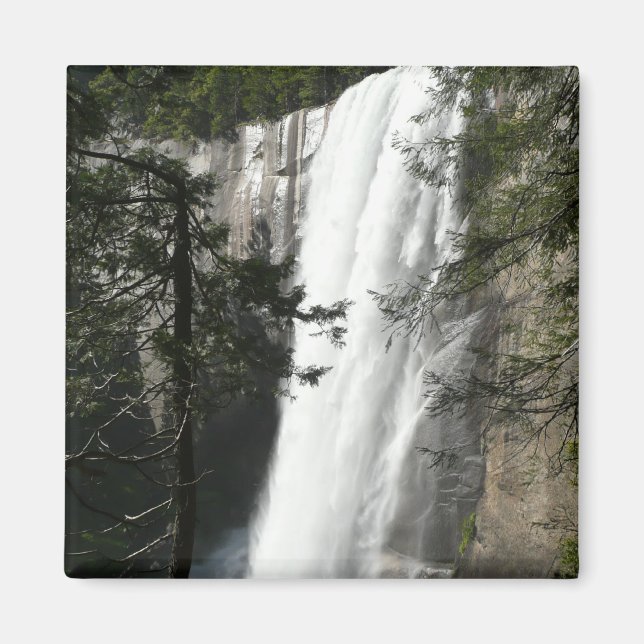 Vernal Falls III at Yosemite National Park Magnet (Front)