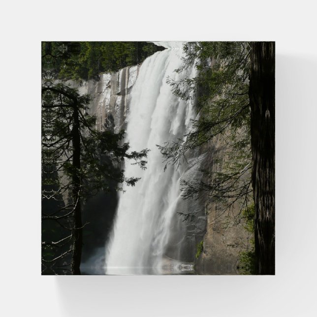 Vernal Falls III at Yosemite National Park Paperweight (Front)