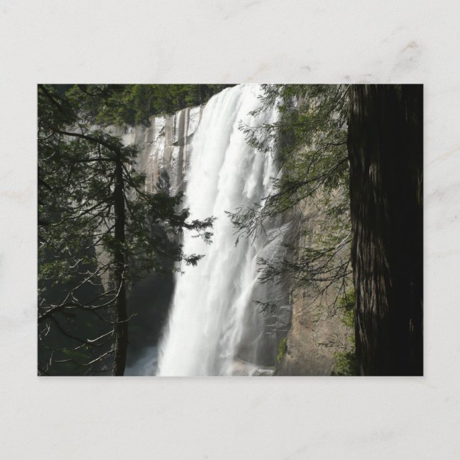 Vernal Falls III at Yosemite National Park Postcard (Front)
