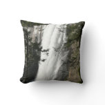 Vernal Falls III at Yosemite National Park Throw Pillow
