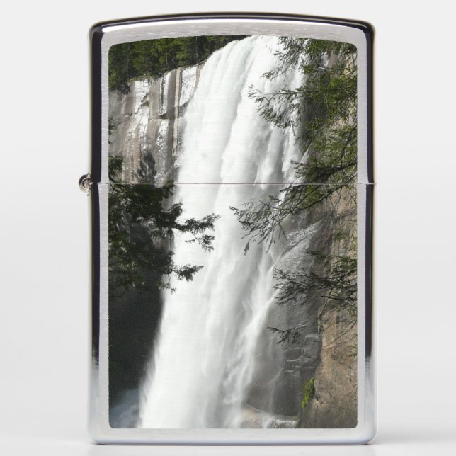 Vernal Falls III at Yosemite National Park Zippo Lighter (Front)