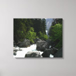 Vernal Falls in the Distance at Yosemite Canvas Print