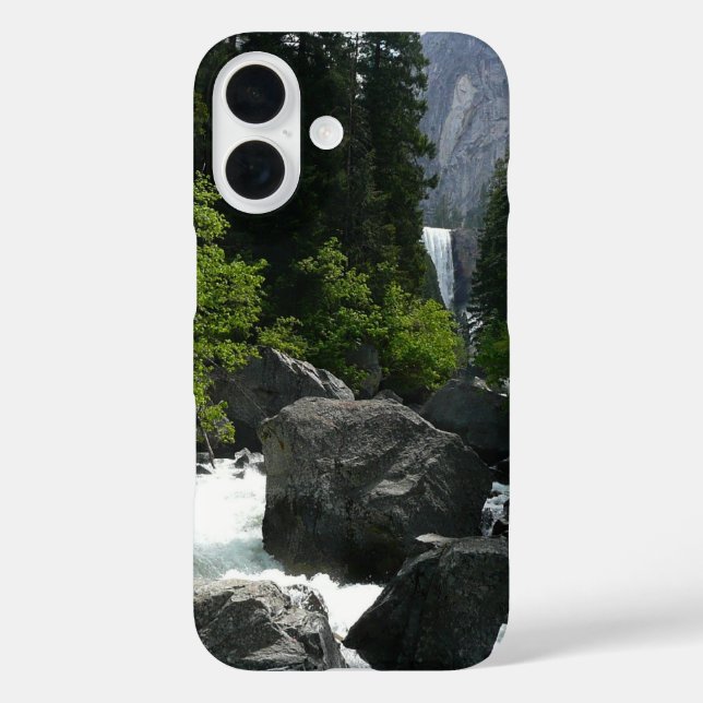 Vernal Falls in the Distance at Yosemite Case-Mate iPhone Case (Back)