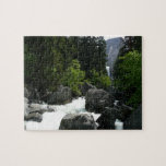 Vernal Falls in the Distance at Yosemite Jigsaw Puzzle