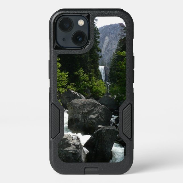 Vernal Falls in the Distance at Yosemite Otterbox iPhone Case (Back)
