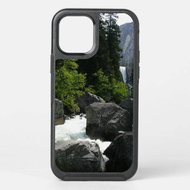 Vernal Falls in the Distance at Yosemite Otterbox iPhone Case (Back)